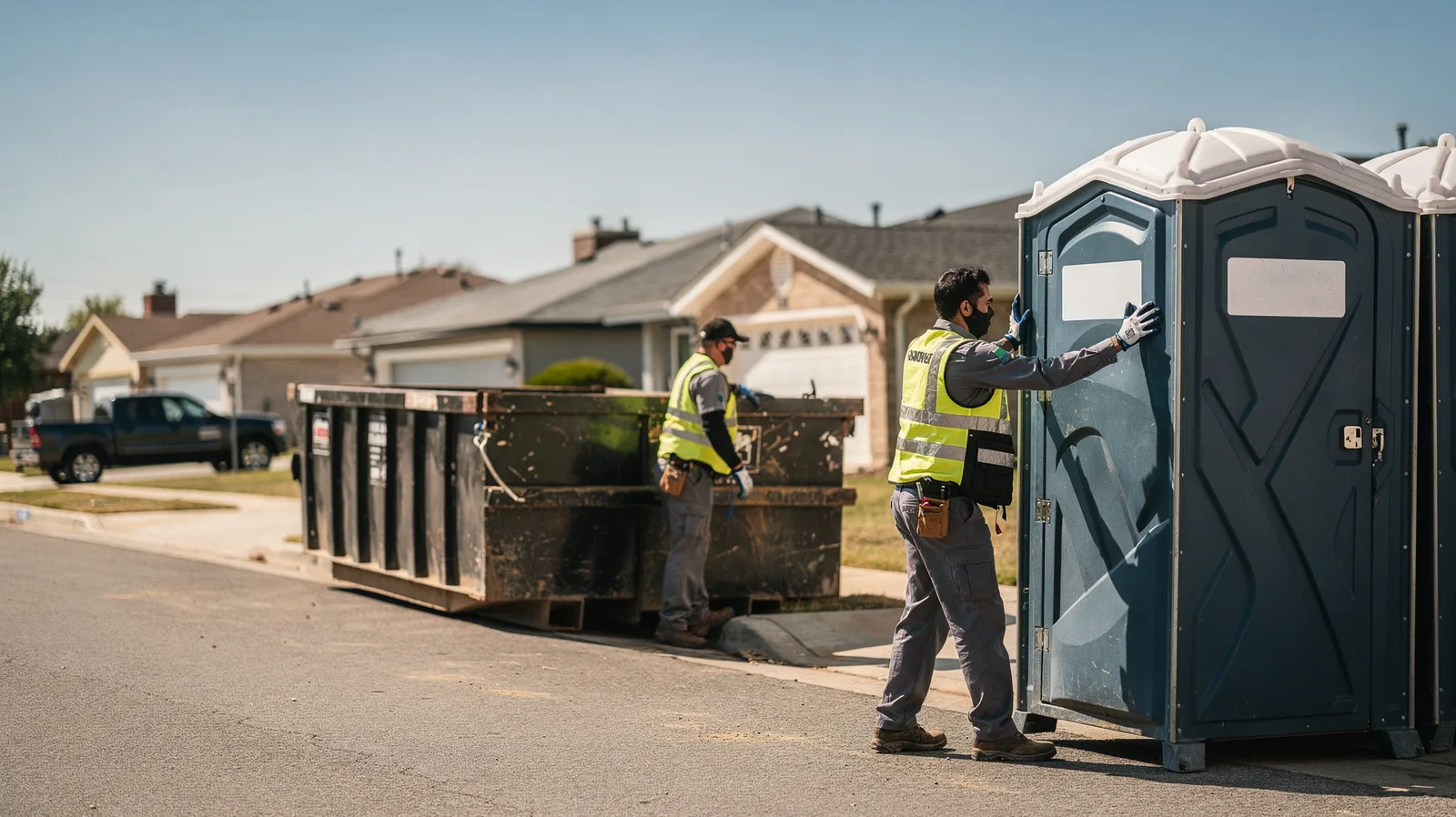 Porta Potty Rental in Crystal, MI near me